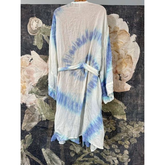 New Jen's Pirate Booty Tie Dye Nyjah Kimono Size M/L - Picture 7 of 8